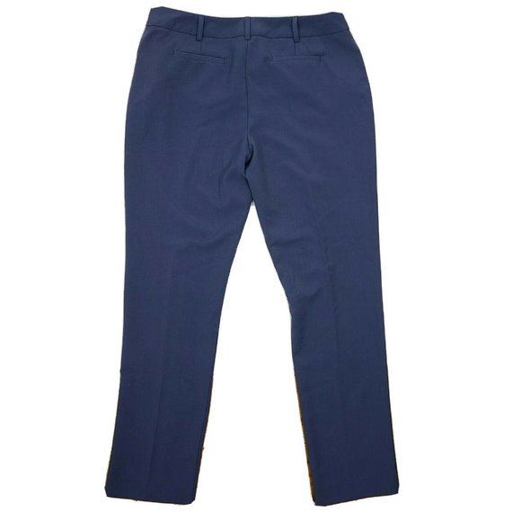 Chadwicks of Boston Pants Womens Size 14 Solid All Blue Audrey with Pockets - Picture 6 of 6